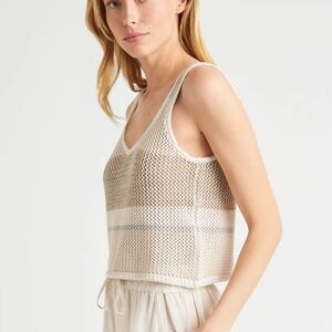 NWT Splendid Lonnie Colorblock Sweater Tank, XL